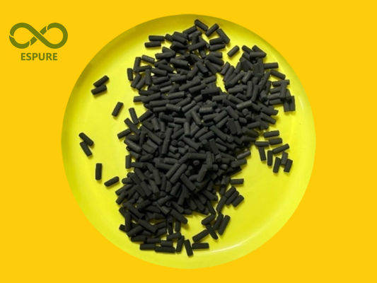 Αγορά H2S χωρητικότητα 0,150 g/cm3 Πυροσβεσμένη σφαίρα ενεργού άνθρακα για προσρόφηση οξέος αερίου online manufacture