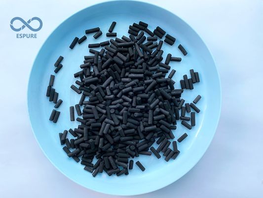 900 mg/g Σφαιρίδια ενεργού άνθρακα με βάση τον άνθρακα χύδημα 4 mm Για την απομάκρυνση των VOC