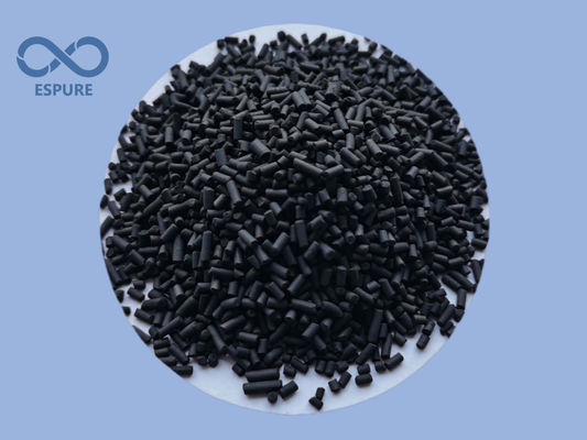 800 mg/g Πυκνωμένο ενεργό άνθρακα 4 mm για καθαρισμό φυσικού αερίου